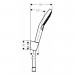 Душовий гарнітур Hansgrohe Raindance Select S (26721400)