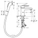 Смеситель для умывальника Hansgrohe Vernis Blend 100V (71215000)
