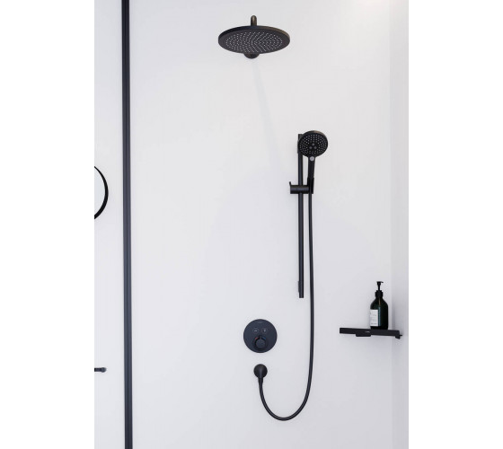 Полочка угловая Hansgrohe AddStoris, Matt Black (41741670)