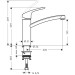 Смеситель для кухни Hansgrohe Focus M41 (31806000)