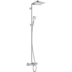 Душевая система для ванны с термостатом Hansgrohe CROMETTA E 240 1jet Showerpipe (27298000)