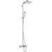 Душевая система для ванны с термостатом Hansgrohe CROMETTA E 240 1jet Showerpipe (27298000)