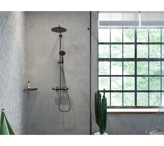 Полочка угловая Hansgrohe AddStoris, Matt Black (41741670)