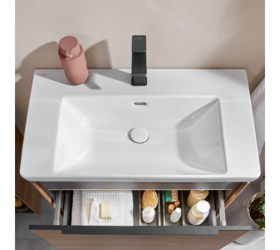Раковина Villeroy&Boch SUBWAY 3.0. 80 см (4А708001)