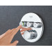 SMARTCONTROL термостат для душа/ванны с 3 кнопками, накладная панель