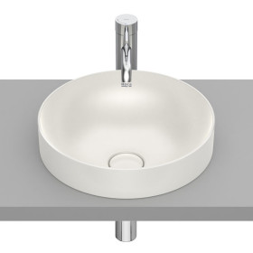 Умивальник накладний Roca INSPIRA ROUND 37 см, бежевий (A32752R650)