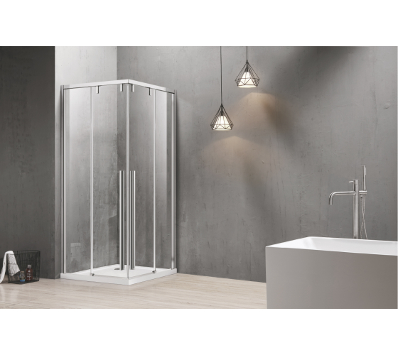 Душова кабіна Volle AIVA 100x100 см (10-22-680glass)
