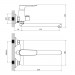 Смеситель для ванны RJ Slip (RBZ090-9B)