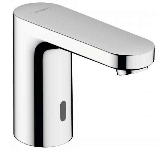 Смеситель для раковины бесконтактный Hansgrohe Vernis Blend  от сети 220V (71501000)