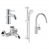 Набір змішувачів для ванни Grohe Bau Classic (123869K)