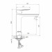 Змішувач для раковини IMPRESE VITE (f03507401AB)