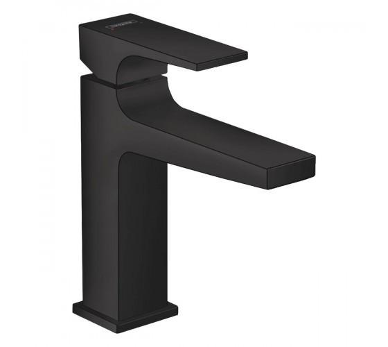 Смеситель для раковины Hansgrohe METROPOL 110 черный  (32507670)