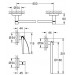 Набір аксесуарів 4в1 Grohe Essentials (40776001)