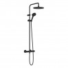 Душова система з термостатом Hansgrohe Vernis Blend Showerpipe 240 чорний матовий (26426670)
