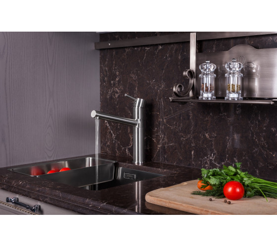 Смеситель для кухни Imprese Lotta (55402-SS)