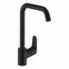 Смеситель для кухни Hansgrohe FOCUS M41 черный матовый (31820670)