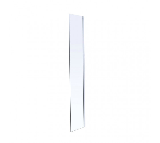 Стенка Walk-In 30*190см, каленое прозрачное стекло 8мм