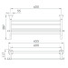 Полочка Imprese PODZIMA LEDOVE (ZMK01170129)
