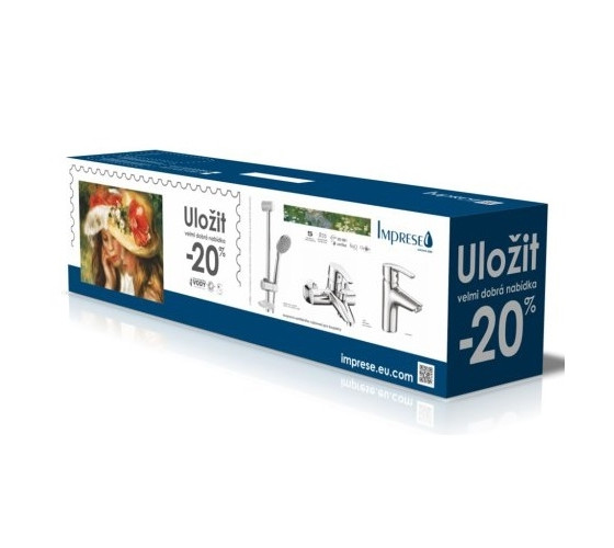 Набор смесителей для ванны Imprese (kit20080)