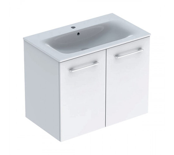 Тумба з раковиною Geberit SELNOVA SQUARE 80 см (501.256.00.1)