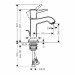 Смеситель для раковины Hansgrohe Metropol Classic хром-золото (31300090)