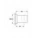 Настенный держатель ручного душа Grohe Euphoria Cube (27693000)