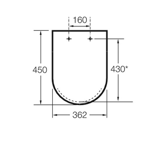 Сидіння для унітазу Roca MERIDIAN-N soft close (A8012A200B)