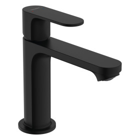 Смеситель для умывальника Hansgrohe Rebris S 110 с д/к pop-up, Matt Black (72517670)