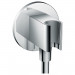 Шланговое присоединение с держателем Hansgrohe Fixfit Porter S (26487000)