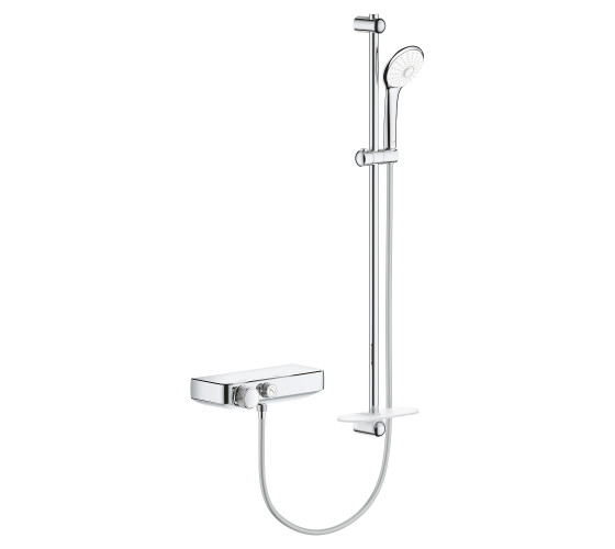 Термостат для душу із душовим гарнітуром Grohe Grohtherm SmartControl (34721000)