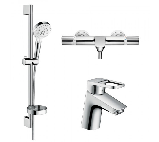 Набір для ванни з термостатом Hansgrohe LOGIS LOOP (1132019)