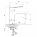 Смеситель для раковины IMPRESE VITE (f03507401AA)