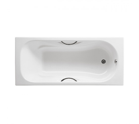 Ванна чавунна Roca MALIBU 150 x 75 з ручками, без ніжок (23157000R)