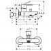 Смеситель для ванны Hansgrohe Rebris, Matt Black (72440670)