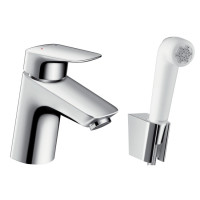Смеситель для раковины с гигиеническим душем Hansgrohe Logis (71290000)