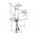 Змішувач для біде Hansgrohe Talis S (72200000)