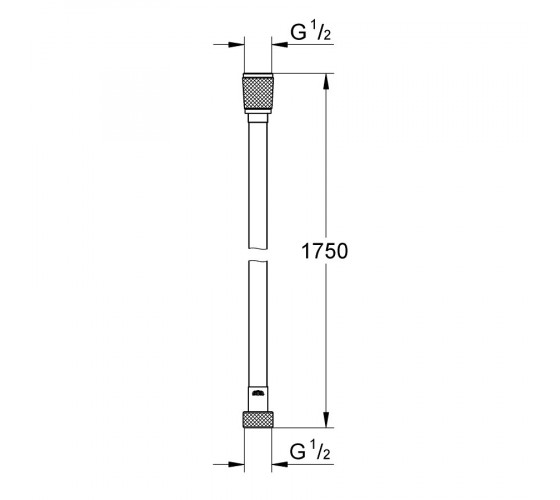 Шланг для душа Grohe Silverflex 175 см (28388000)