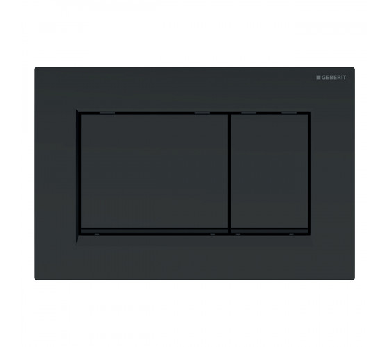 Чорна кнопка змиву Geberit Sigma 30 115.883.16.1
