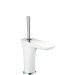 Смеситель для раковины Hansgrohe PuraVida хром-белый (15075400)