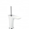 Смеситель для раковины Hansgrohe PuraVida хром-белый (15075400)