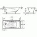 Ванна чавунна Roca MALIBU 150 x 75 з ручками, без ніжок (23157000R)
