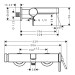 Змішувач для ванни Hansgrohe FINORIS (76420000)