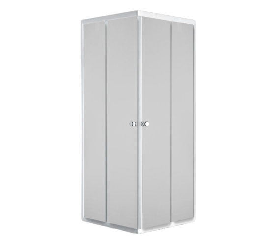 Душова кабіна без піддону RJ VELUM 80x80 см сатин (80RZ082)