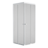 Душова кабіна без піддону RJ VELUM 80x80 см сатин (80RZ082)