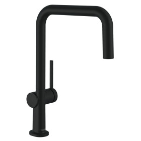 Смеситель кухонный Hansgrohe Talis M54 черный матовый (72806670)