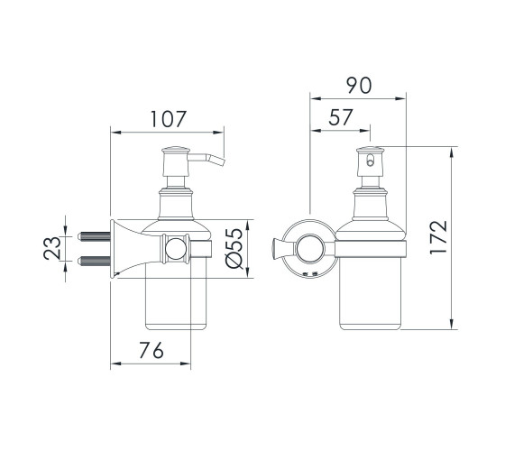 Дозатор для мыла Imprese PODZIMA LEDOVE (ZMK01170131)