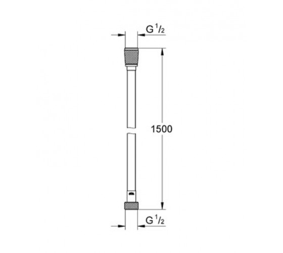Шланг для душу GROHE Silverflex 150 см (28364000)