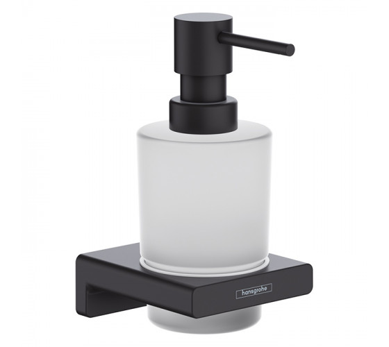 Дозатор жидкого мыла Hansgrohe AddStoris, Matt Black (41745670)