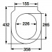 Сидение для унитаза с функцией slow closing VILLEROY&BOCH OMNIA ARCHITECTURE 9M70S101 SlimSeat