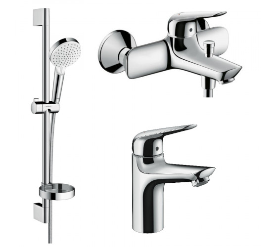 Набір змішувачів для ванни 3в1 Hansgrohe NOVUS (1152019)